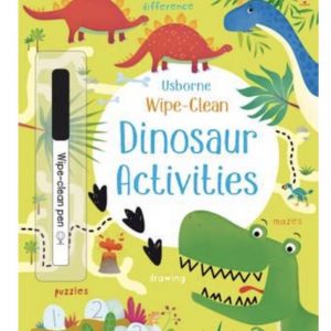 Wipe Clean Dinosaur Activities Book