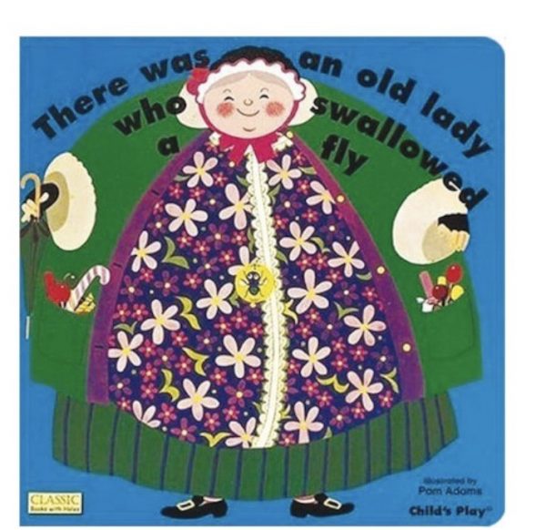 There Was An Old Lady Who Swallowed A Fly Book