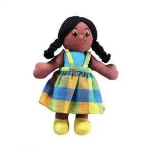 Lanka Kade Girl Doll Black Hair