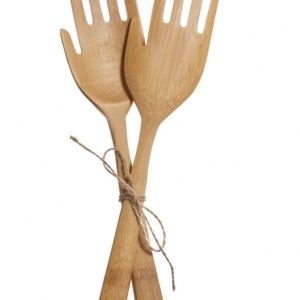 Sass and Belle Hand Bamboo Salad Servers