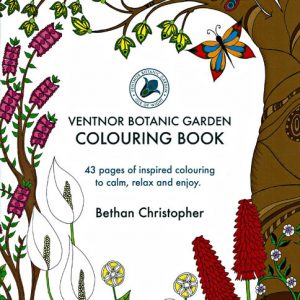 Beautiful Ventnor Botanic Garden Colouring Book